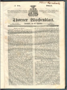 Thorner Wochenblatt 1855, No. 78