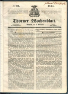 Thorner Wochenblatt 1855, No. 90