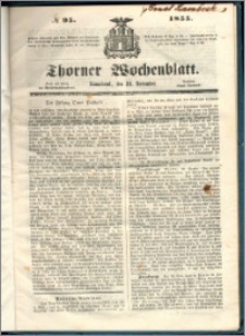 Thorner Wochenblatt 1855, No. 95