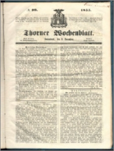 Thorner Wochenblatt 1855, No. 99
