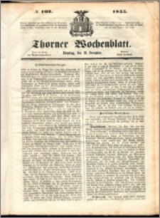 Thorner Wochenblatt 1855, No. 102