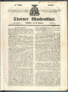 Thorner Wochenblatt 1855, No. 105