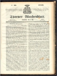 Thorner Wochenblatt 1856, No. 36