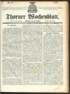 Thorner Wochenblatt 1856, No. 87