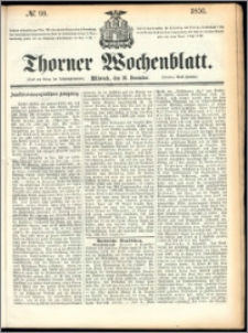 Thorner Wochenblatt 1856, No. 99 + Extra Beilage