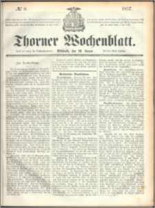 Thorner Wochenblatt 1857, No. 8