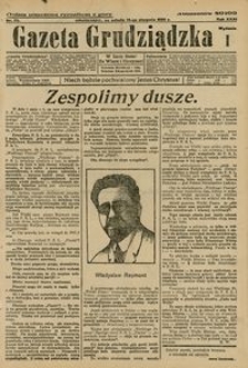 Gazeta Grudziądzka 1925.08.15 R. 31 nr 95