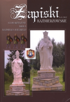 Zapiski Kazimierzowskie 2012 nr 9