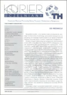 Kurier Uczelniany : kwartalnik Wyższej Pomorskiej Szkoły Turystyki i Hotelarstwa w Bydgoszczy. Nr 1 (2001/2002)