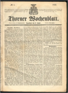 Thorner Wochenblatt 1859, No. 2