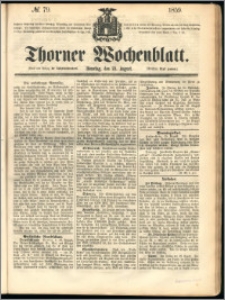 Thorner Wochenblatt 1859, No. 79