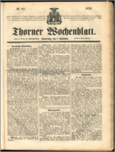 Thorner Wochenblatt 1859, No. 83