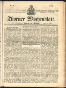 Thorner Wochenblatt 1859, No. 86