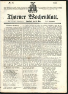 Thorner Wochenblatt 1860, No. 36