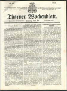 Thorner Wochenblatt 1860, No. 66