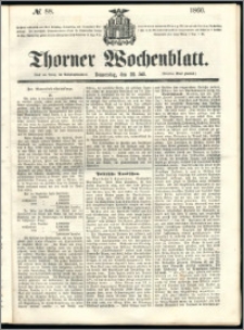 Thorner Wochenblatt 1860, No. 88