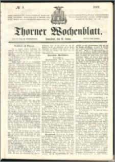 Thorner Wochenblatt 1861, No. 9