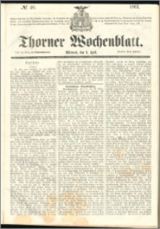 Thorner Wochenblatt 1861, No. 40