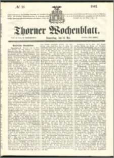 Thorner Wochenblatt 1861, No. 59