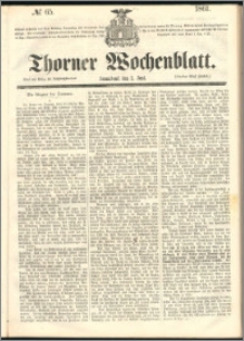 Thorner Wochenblatt 1861, No. 65