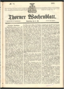 Thorner Wochenblatt 1861, No. 79