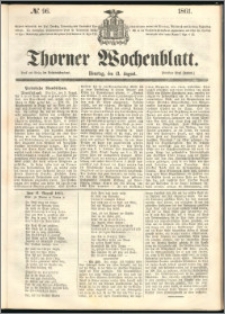 Thorner Wochenblatt 1861, No. 96