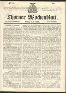 Thorner Wochenblatt 1861, No. 102