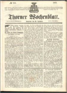 Thorner Wochenblatt 1861, No. 116