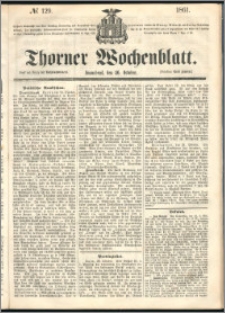 Thorner Wochenblatt 1861, No. 129