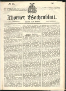 Thorner Wochenblatt 1861, No. 135 + Beilage