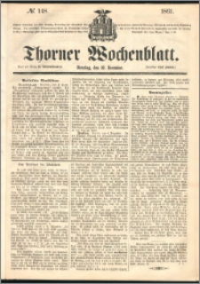 Thorner Wochenblatt 1861, No. 148