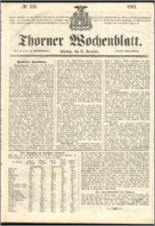 Thorner Wochenblatt 1861, No. 156