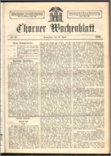 Thorner Wochenblatt 1862, No. 47