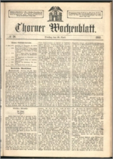 Thorner Wochenblatt 1862, No. 50