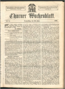 Thorner Wochenblatt 1862, No. 74