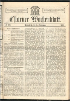 Thorner Wochenblatt 1862, No. 105