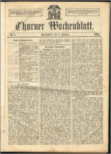 Thorner Wochenblatt 1863, No. 2 + Beilage