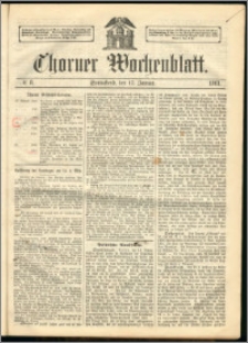 Thorner Wochenblatt 1863, No. 8