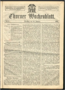 Thorner Wochenblatt 1863, No. 9