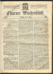 Thorner Wochenblatt 1863, No. 33