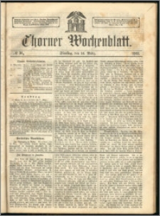 Thorner Wochenblatt 1863, No. 36