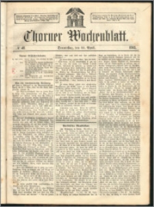 Thorner Wochenblatt 1863, No. 48