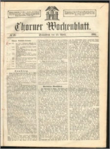 Thorner Wochenblatt 1863, No. 49