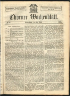 Thorner Wochenblatt 1863, No. 63 + Beilage