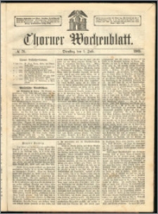 Thorner Wochenblatt 1863, No. 79