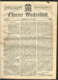 Thorner Wochenblatt 1863, No. 83