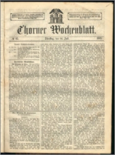 Thorner Wochenblatt 1863, No. 85