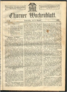 Thorner Wochenblatt 1863, No. 92