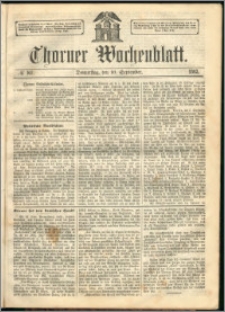 Thorner Wochenblatt 1863, No. 107