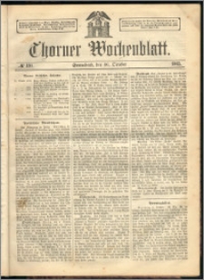 Thorner Wochenblatt 1863, No. 120 + Beilage